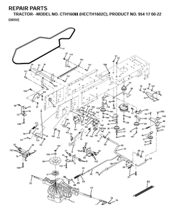 Part Location Diagram of 532175540 Husqvarna Clutch
