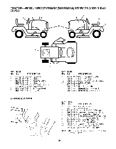 Wheels And Tires Diagram and Parts List for YTH2242T96043002102 2008-01 Husqvarna Lawn Tractor
