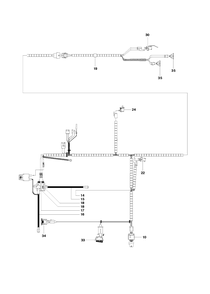 Electrical Diagram and Parts List for R15T (966414201)(2010-07) Husqvarna Lawn Tractor