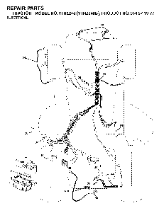 Electrical Diagram and Parts List for YTH2248B (954571977)(2004-06) Husqvarna Lawn Tractor