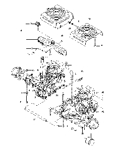 Hydraulic pump-motor Diagram and Parts List for 967277501-01  Husqvarna Lawn Mower