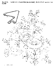 Mower Deck / Cutting Deck Diagram and Parts List for CTH180TWIN (96061018600)(2008-08) Husqvarna Lawn Tractor