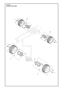 Part Location Diagram of 531148123 Husqvarna Tire