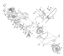 Part Location Diagram of 532165710 Husqvarna Shield, Inner Belt Guard Rt