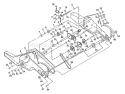 Page G Diagram and Parts List for 600CRT 600 CRT 954140070B -1999-04 Husqvarna Tiller