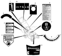 Part Location Diagram of 606000012 Husqvarna Decal, Speed Control