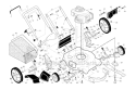 Part Location Diagram of 532182398 Husqvarna Lawn Mower Star Knob For Handle