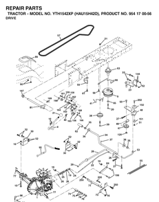 Part Location Diagram of 817060614 Husqvarna Screw