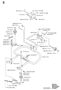 Frame Diagram and Parts List for R15-V2 (953533701)(2006-05) Husqvarna Lawn Tractor