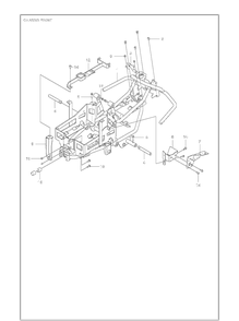 Chassis And Enclosures 2 Diagram and Parts List for 967187001  Husqvarna Lawn Tractor Accessories