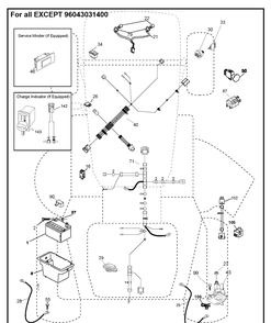 Part Location Diagram of 585555201 Husqvarna Harness