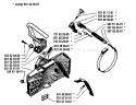 Page C Diagram and Parts List for 61 1980-02 Husqvarna Chainsaw