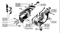 Page E Diagram and Parts List for 61 1982-05 Husqvarna Chainsaw