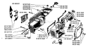 Page E Diagram and Parts List for 61 1983-09 Husqvarna Chainsaw