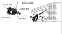 Page H Diagram and Parts List for 61 1983-09 Husqvarna Chainsaw