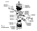 Page B Diagram and Parts List for 61 1984-01 Husqvarna Chainsaw