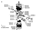 Page C Diagram and Parts List for 61 1984-10 Husqvarna Chainsaw