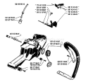Page J Diagram and Parts List for 61 1985-06 Husqvarna Chainsaw