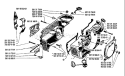 Page D Diagram and Parts List for 61 1985-06 Husqvarna Chainsaw