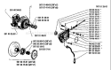 Page G Diagram and Parts List for 61 1985-06 Husqvarna Chainsaw
