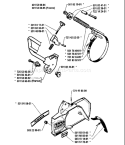 Page C Diagram and Parts List for 61 1986-03 Husqvarna Chainsaw