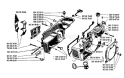 Page D Diagram and Parts List for 61 1987-11 Husqvarna Chainsaw