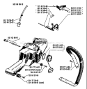 Page E Diagram and Parts List for 61 1988-06 Husqvarna Chainsaw
