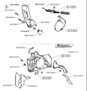 Page C Diagram and Parts List for 61 1997-01 Husqvarna Chainsaw