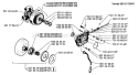 Page G Diagram and Parts List for 61 1997-01 Husqvarna Chainsaw