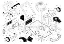 Part Location Diagram of 532196053 Husqvarna Mulcher Door
