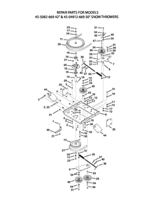 Part Location Diagram of 531004640 Husqvarna Bushing