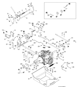 Part Location Diagram of 584994501 Husqvarna Guide belt.hydro 2