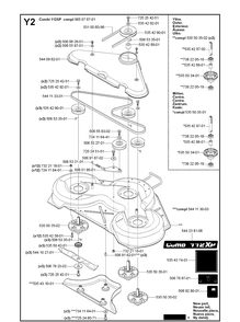 Part Location Diagram of 544102701 Husqvarna Blade