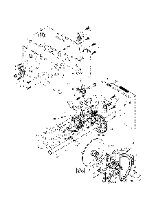 Drive Diagram and Parts List for HL524STA  Husqvarna Snow Blower