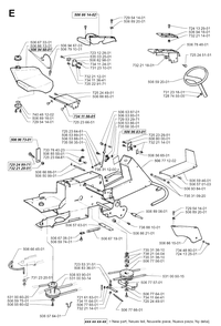 Part Location Diagram of 506967301 Husqvarna Support