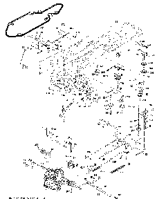 Drive Diagram and Parts List for CTH150 (TWIN, 96061026100)(2010-01) Husqvarna Lawn Tractor