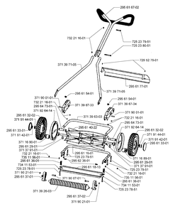 Part Location Diagram of 295611601 Husqvarna 