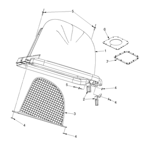 Part Location Diagram of 582958001 Husqvarna rivet, 3/16 x 7/16 length, 5/8 inch head, black