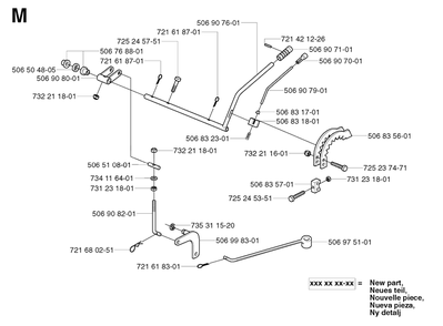 Controls 2 Diagram and Parts List for R11BIO 2003-01 Husqvarna Lawn Tractor