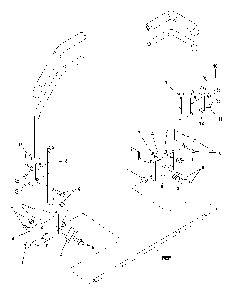 Handle And Controls Diagram and Parts List for CZ4818BIA (968999276)(2004-09) Husqvarna Lawn Tractor