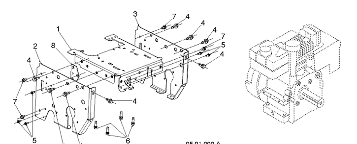Part Location Diagram of 5929194-01 Husqvarna Engine