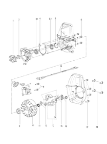 Part Location Diagram of 589539401 Husqvarna Bridge