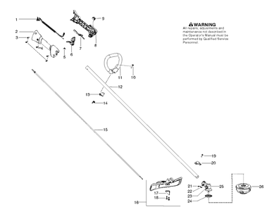 Part Location Diagram of 545008081 Husqvarna Kit