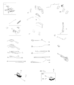 Controls Diagram and Parts List for 1006072116H8 2017-01 Husqvarna Engine