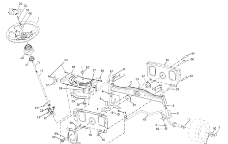 Part Location Diagram of 6266H Husqvarna Thrust Bearing Race