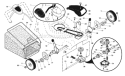 Page B Diagram and Parts List for 65021 CHV 96143001903 -2007-08 Husqvarna Lawn Mower