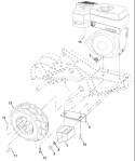 Page D Diagram and Parts List for 650RTT 650 RTT 2003-12 Husqvarna Tiller