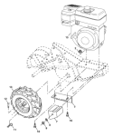 Page D Diagram and Parts List for 650RTT 650 RTT 96093000200 -2005-08 Husqvarna Tiller
