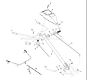 Part Location Diagram of 532165787 Husqvarna Lawn Mower Grip Handle (Black)