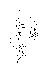 Steering Diagram and Parts List for MZ6128-966502301  Husqvarna Lawn Mower